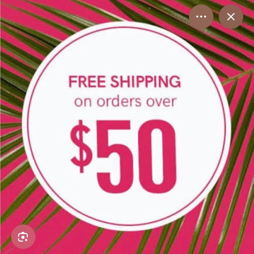 Pink and White Promotional Sign